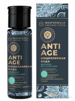 Anti Age мицеллярная вода для сухой кожи с пеломарином, трегалозой и экстрактом черного тмина «Med Formula» - Демакияж