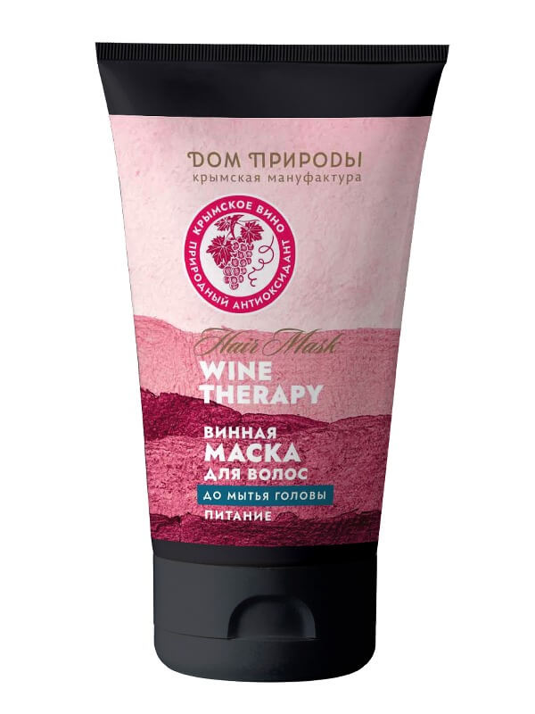 Винная маска для волос до мытья «Wine Therapy» - Питание